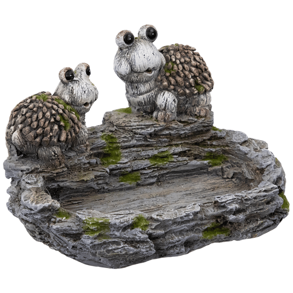 Northlight Turtle Couple Outdoor Garden Bird Bath