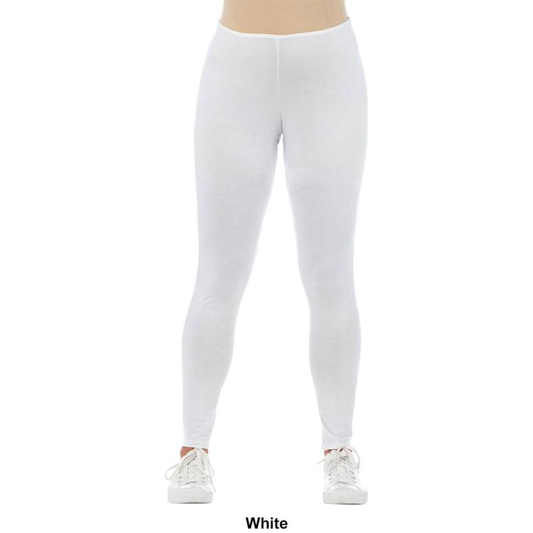 Plus Size 24/7 Comfort Apparel Ankle Stretch Maternity Leggings