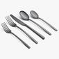 Cambridge&#174; Beacon Black Satin 20pc. Flatware Set - image 3