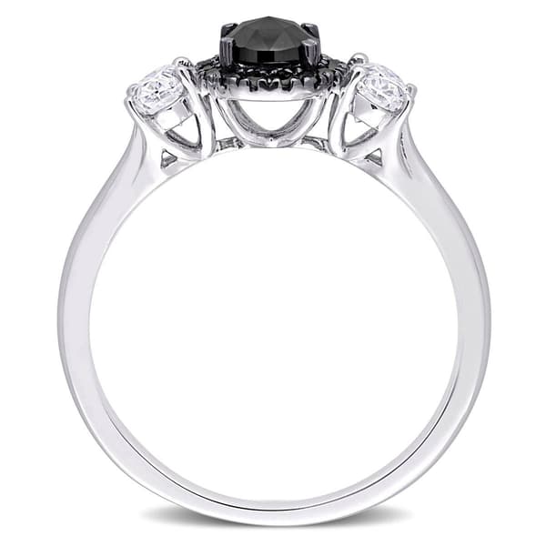 Diamond Classics&#8482; 10kt. White Gold Created Moissanite Ring