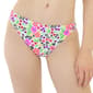 Juniors Cyn & Luca Floral Bethany Ruch Back Bikini Swim Bottoms - image 1