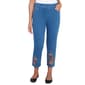 Womens Alfred Dunner Harvest Moon Paisley Floral Ankle Pants - image 1