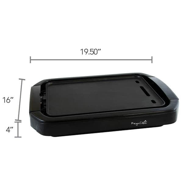 MegaChef Dual Surface Reversible Indoor Grill and Griddle