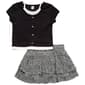 Girls (4-6x) Sweet Butterfly 2pc. Faux Layered Top & Dot Skort - image 1