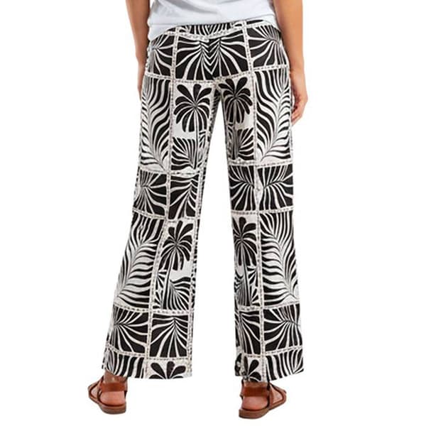 Womens Robert Louis Pull On Patchwork Sailor Button Pants