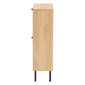 Baxton Studio Remus 12-Pair Wood Shoe Cabinet - image 4