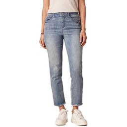 Womens DemocracyAbsolution(R) Straight Fray Hem Jeans