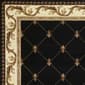 9th & Pike&#174; Fleur de Lis Diamond Border Area Rug - image 2
