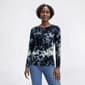 Womens Mountain Ridge Long Sleeve Tie Dye Tee - image 3