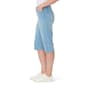 Petite Gloria Vanderbilt Dalia Seamed Denim Capris with Split Hem - image 3