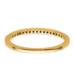 Pure Fire 14kt. Yellow Gold Lab Grown Diamond Wedding Band