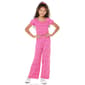 Girls (7-12) BTween(R) Floral Short Sleeve Smocked Top/Wide Legging - image 1