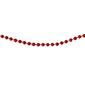 Northlight Seasonal Red Beaded Artificial Christmas Garland - image 1