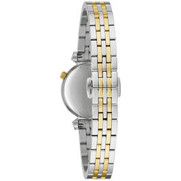 Womens Bulova Regatta Two-Tone Bracelet Watch - 98P202