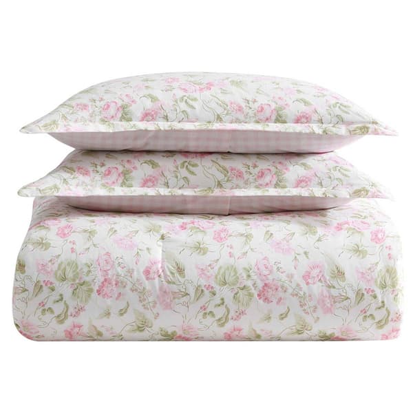 Laura Ashley Morning Gloria Cotton Comforter Set