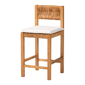 bali & pari Pava Woven Seagrass Counter Stool - image 1