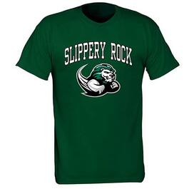 Mens Slippery Rock Pride Mascot Short Sleeve Tee