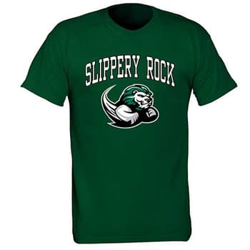 Mens Slippery Rock Pride Mascot Short Sleeve Tee - Boscov's