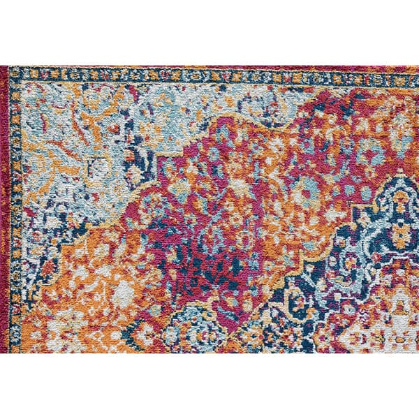 Rugs America&#8482; Hailey Rosy Peach Abstract Vintage Area Rug