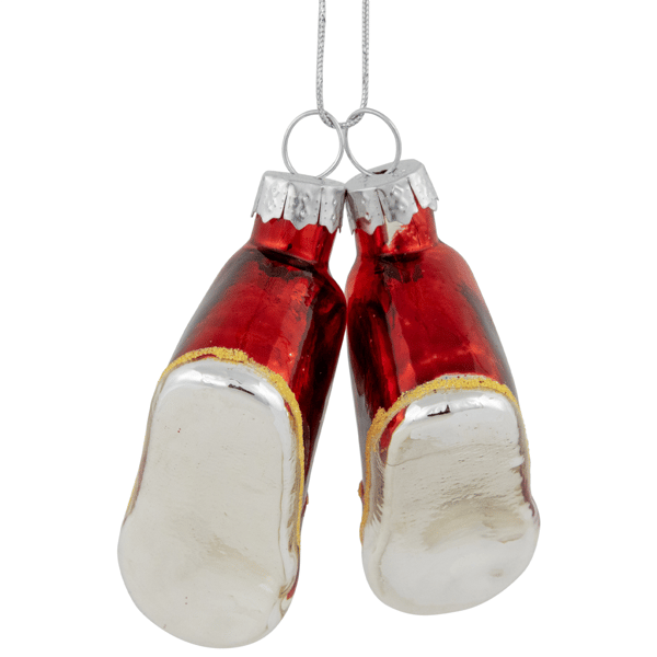 Northlight Sneakers Glass Christmas Hanging Ornament