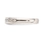 Pure Fire 14kt. White Gold Lab Grown 11-Stone Channel Band - image 3