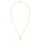 Nova Star® Gold-Plated Lab-Grown Diamond Initial D Pendant - image 3