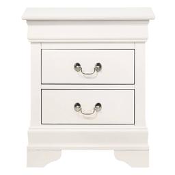 Passion Furniture Louis Philippe 21in. Drawer Nightstand