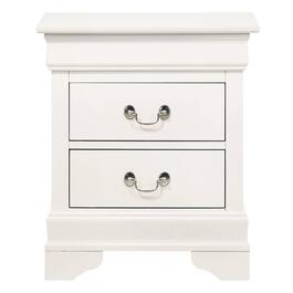 Passion Furniture Louis Philippe 21in. Drawer Nightstand