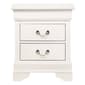 Passion Furniture Louis Philippe 21in. Drawer Nightstand - image 2