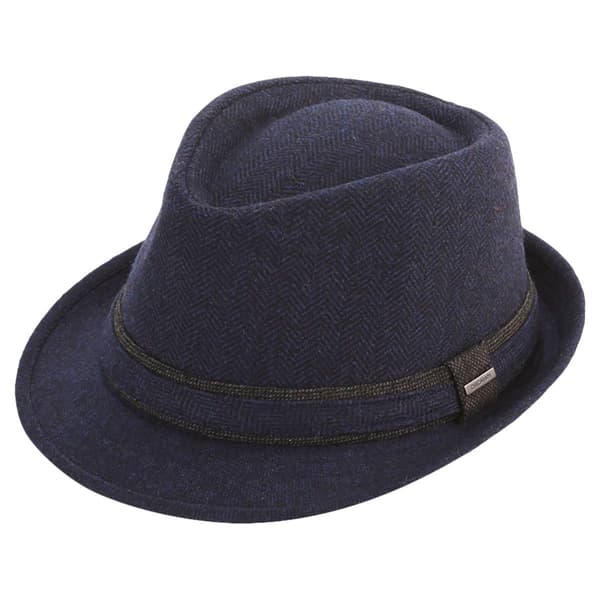 Mens DHC Herringbone Fedora - image 