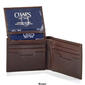 Mens Chaps Buff Oily Passcase Wallet - image 2