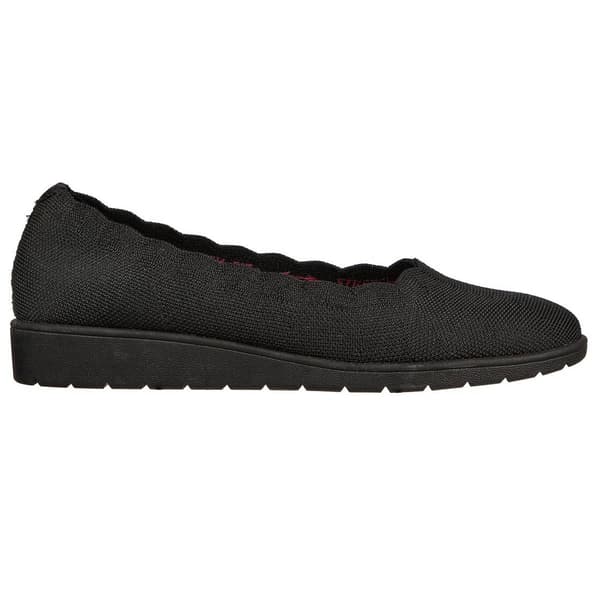 Skechers cheap black wedges