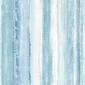RoomMates&#174; Blue Watercolor Stripe Blue Peel & Stick Wallpaper - image 7