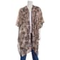 Womens Anne Klein Boho Floral Foil Dot Kimono - image 1