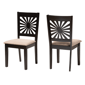 Baxton Studio Olympia Modern Wood Dining Chairs - Set of 2 - image 1