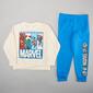 Boys &#40;4-7&#41; Marvel Heroes Sweatshirt & Jogger Sweatpants Set - image 1