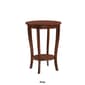 Convenience Concepts American Heritage Round End Table with Shelf - image 9