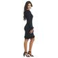 Juniors Almost Famous&#8482; Ballet Neck Feather Hem Mini A-Line Dress - image 4