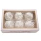Kurt Adler 6pc. Glass White Pearl Ball Ornament Set - image 6