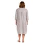 Plus Size da-sh 3/4 Roll Tab Sleeve Stripe Shift Dress - image 2