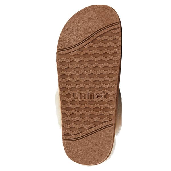 Womens LAMO Sheepskin Doubleface Scuff Slippers
