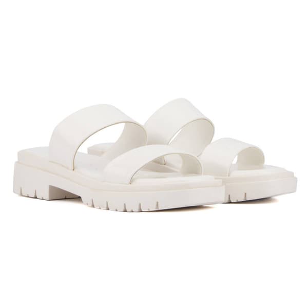 Womens Olivia Miller Tempting Slide Sandals