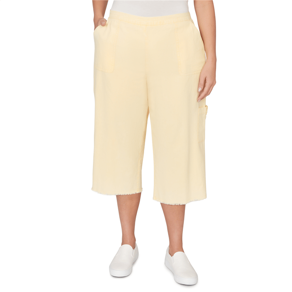 Plus Size Alfred Dunner Out Of The Blue Fringe Denim Patch Pocke