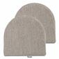 Sweet Home Collection U-Shape High-Density Chair Pads w/ Ties - image 12