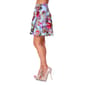 Womens White Mark Heidi Paisley Flare Skirt - image 3