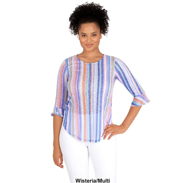 Petite Ruby Rd. Must Haves II Flounce Sleeve Top