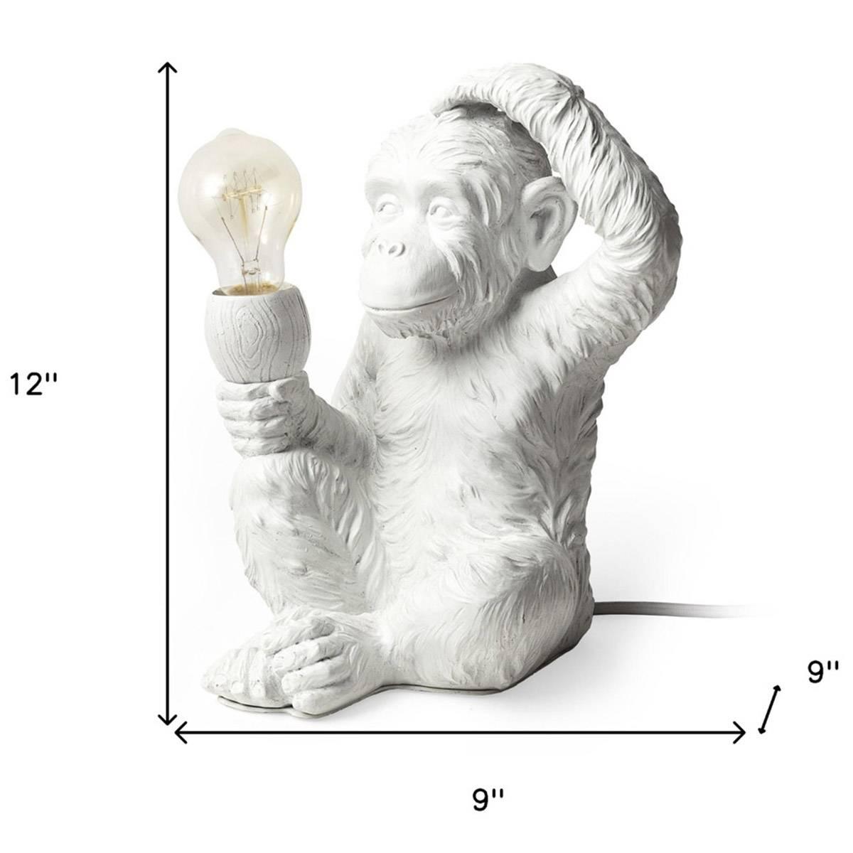 HomeRoots Monkey Table Lamp - Thumbnail 4