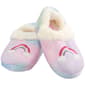 Big Girls Capelli New York Rainbow Faux Fur Lined Slippers - image 1