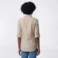 Womens Nautica Jeans Stripe Roll Tab Sleeve Casual Button Down - image 3