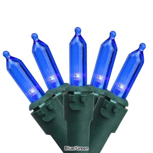 Northlight Seasonal 50ct. Blue Mini LED Christmas Lights